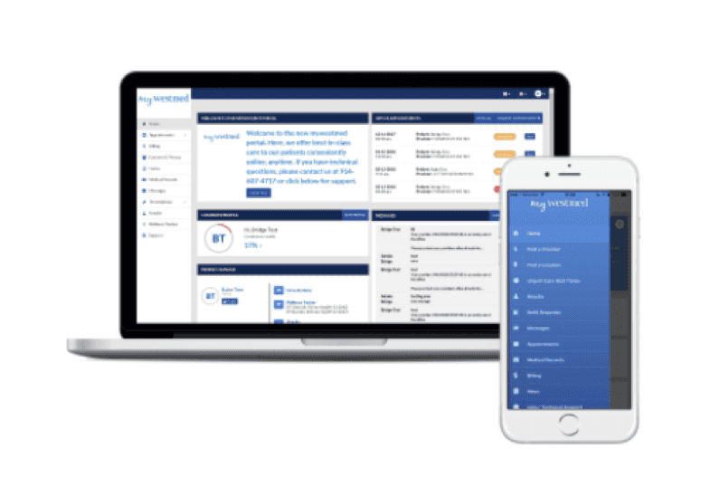 Westmed desktop and mhealth app