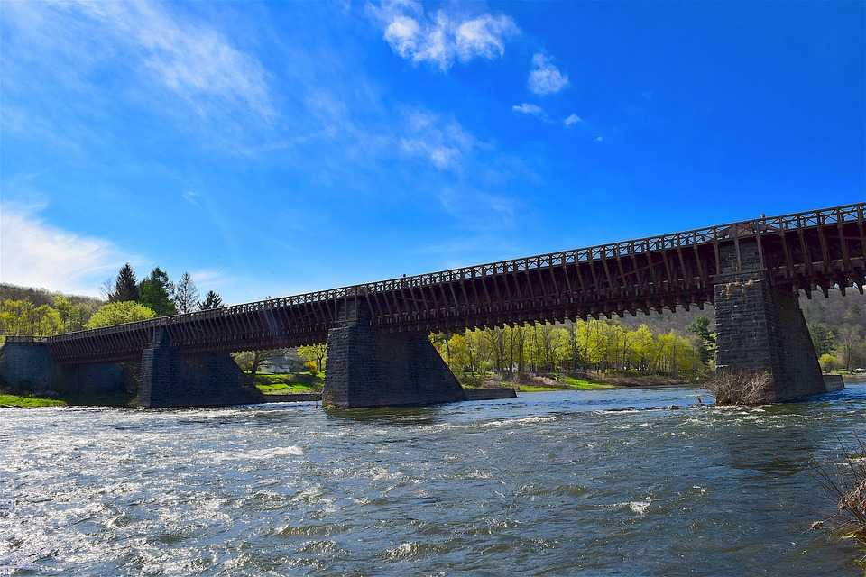 Bridge over river